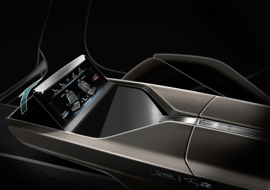 Детали интерьера Audi Prologue Avant Concept 2015 года  (фото 22 из 49)